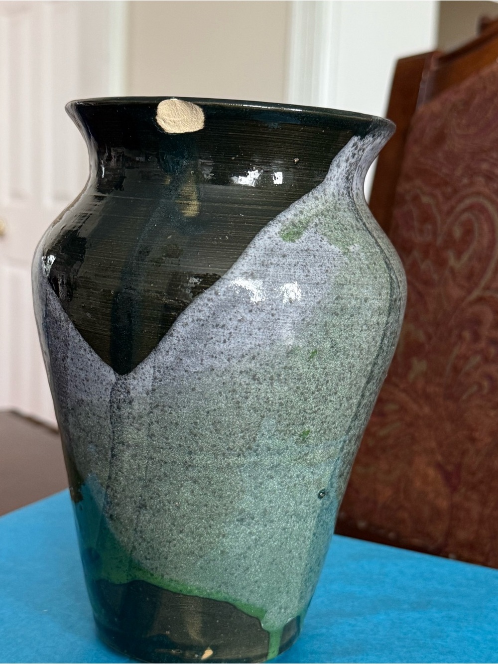 Vintage Studio Art Pottery Vase Signed “Ann Grace ‘80” *READ* - Picture 11 of 12